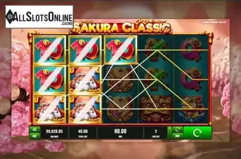 Game workflow 4. Sakura Classic from Playreels