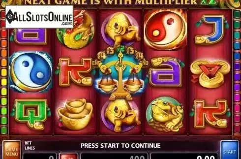 Screen3. Scales of Luck from Casino Technology