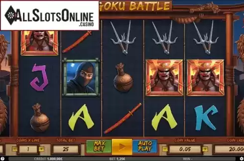 Reel Screen. Sengoku Battle from Capecod Gaming