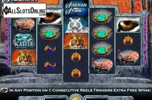 FreeSpins. Siberian Storm from IGT
