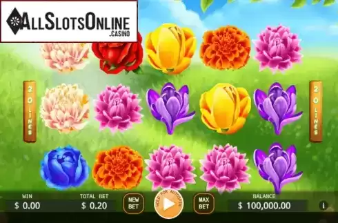 Reel Screen. Spring Blossom from KA Gaming