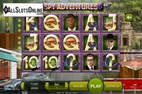 Reels screen. Spy Adventures from X Play