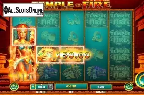 Win Screen 2. Temple of Fire from IGT
