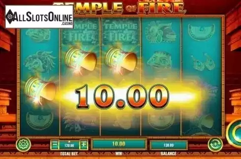 Win Screen 4. Temple of Fire from IGT
