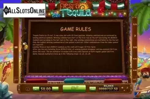 Screen3. Tequila Fiesta from BF games