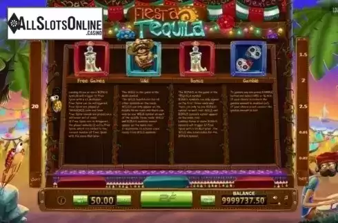 Screen4. Tequila Fiesta from BF games