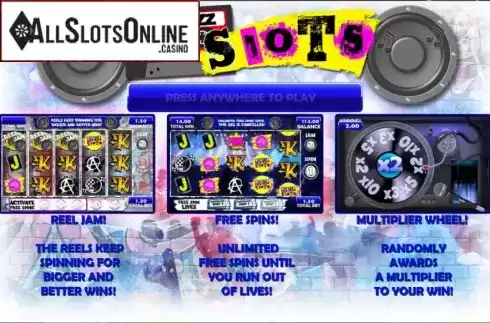 Screen2. The Buzz Slots from Games Warehouse