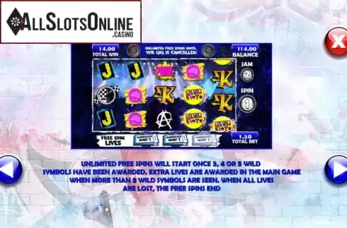 Screen9. The Buzz Slots from Games Warehouse