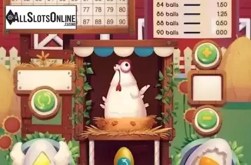 Game Screen. The Golden Egg from Spinmatic