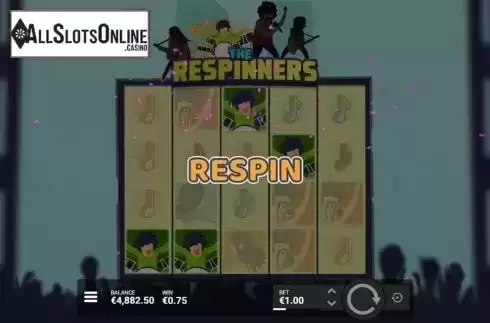 Respin. The Respinners from Hacksaw Gaming