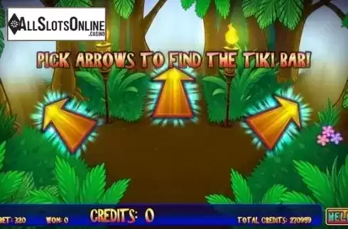 Bonus Game. Tiki Tiki Luau from Incredible Technologies