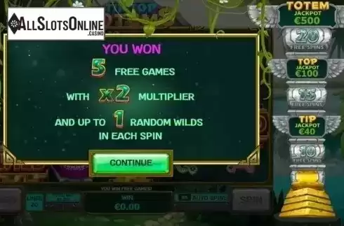Free Spins 1. Tip Top Totems from Playtech Origins