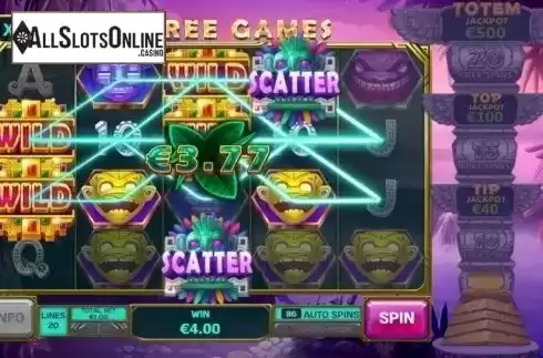 Free Spins 3. Tip Top Totems from Playtech Origins