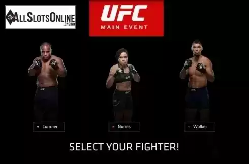 Start Screen 2. UFC Main Event from The Stars Group