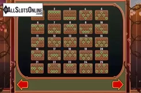 Paylines. Vegetable Wars from MultiSlot