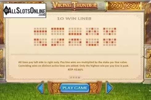 Screen3. Viking Thunder from Cayetano Gaming