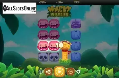 Win Screen 1. Wacky Wildlife from OneTouch