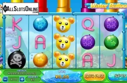 Reel Screen. Water Balloons from CQ9Gaming