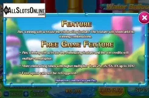 Free Spins. Water Balloons from CQ9Gaming