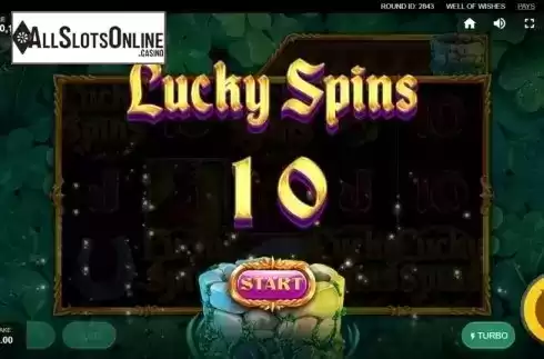 Free Spins 1. Well Of Wishes from Red Tiger