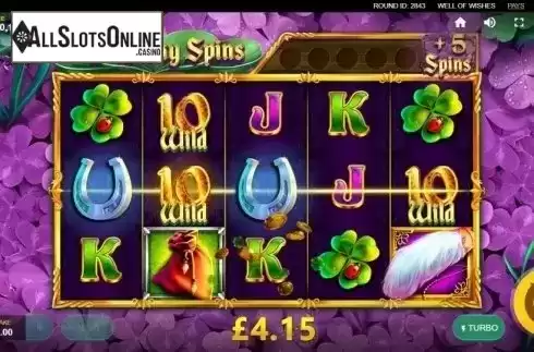 Free Spins 3. Well Of Wishes from Red Tiger
