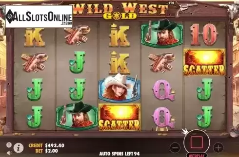 Reel Screen. Wild West Gold from Pragmatic Play