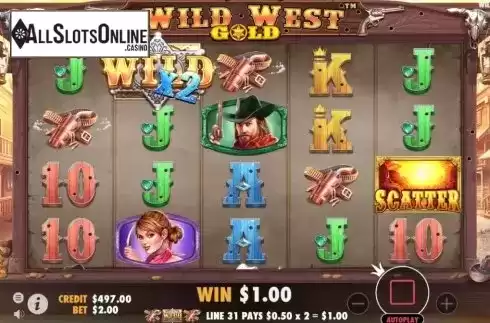 Win Screen 1. Wild West Gold from Pragmatic Play