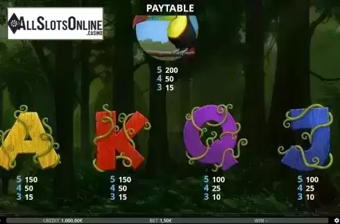 PayTable Screen 2
