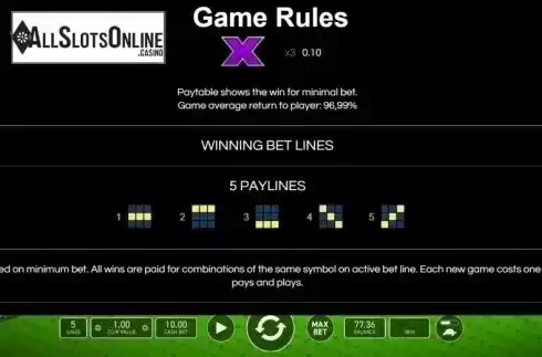 Paylines. Win And Replay from Wazdan