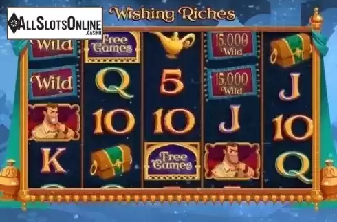 Game Screen. Wishing Riches from High 5 Games