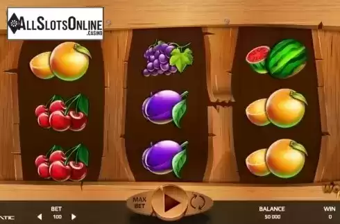 Reel Screen. Wooden Fruits (Promatic Games) from Promatic Games