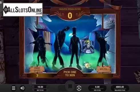 Bonus game screen 2. Zombie Circus from Relax Gaming