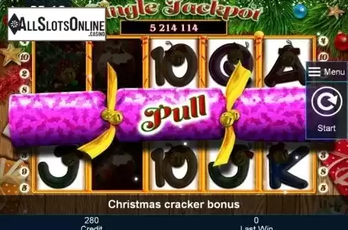 Pull. Jingle Jackpot from Greentube
