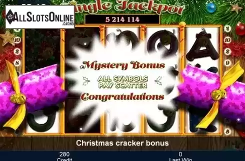 Bonus Game. Jingle Jackpot from Greentube