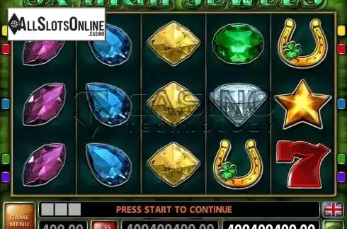 Screen2. 5X High Jewels from Casino Technology