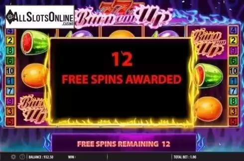 Free Spins 1. 777 Burn' Em Up from Red7