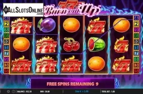 Free Spins 3. 777 Burn' Em Up from Red7