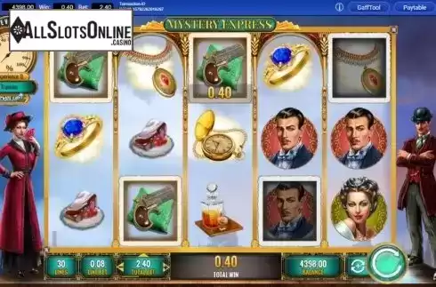 Win Screen 1. Mystery Express from IGT
