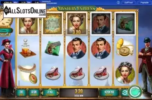 Win Screen 3. Mystery Express from IGT