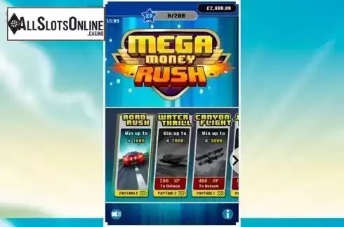 Screen2. Mega Money Rush from Skillzzgaming