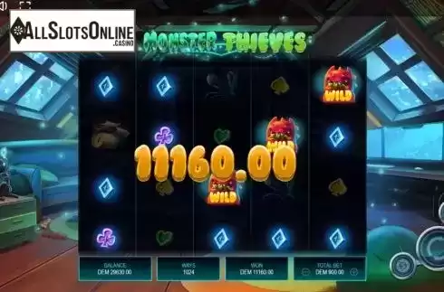 Win Screen 4. Monster Thieves from Mancala Gaming