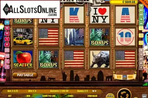 Screen2. NewYork NewYork from Portomaso Gaming