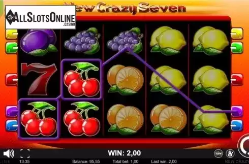 win 3. New Crazy Seven from Lionline