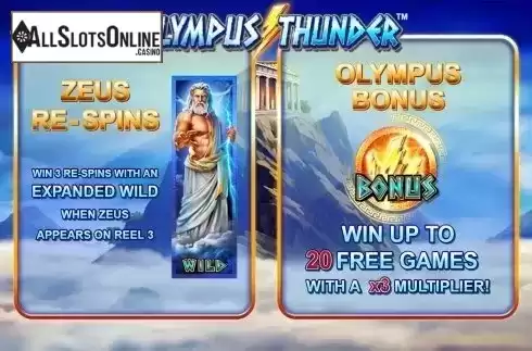 Intro screen. Olympus Thunder from NextGen