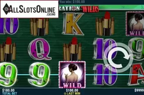 Win Screen. Operation Wilds from Slot Factory