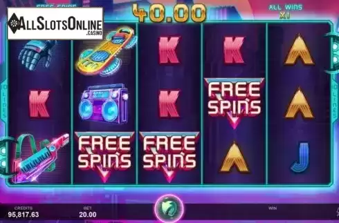 Free Spins 3. Attack on Retro from Triple Edge Studios