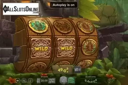 Win Screen. Aztec Adventure from BF games