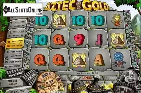 Win Screen . Aztec Gold (Bwin) from Bwin.Party