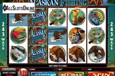 Screen7. Alaskan Fishing from Microgaming