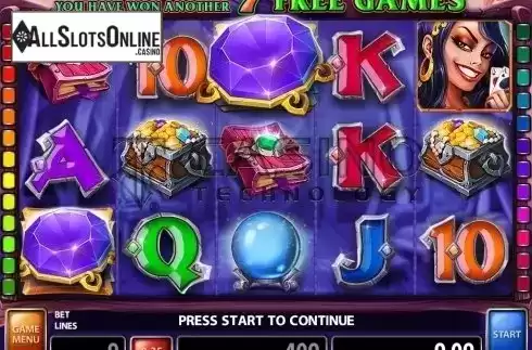 Win Screen 2. Amethyst Magic from Casino Technology